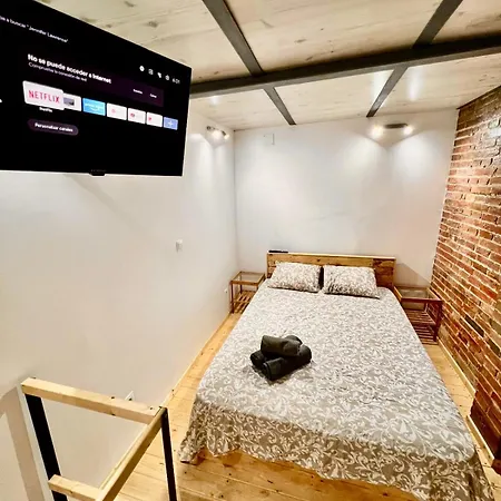 B4 Estudio Nuevo! Cocina Y Bano Privado! A 1 Calle Del Metro Βαρκελώνη