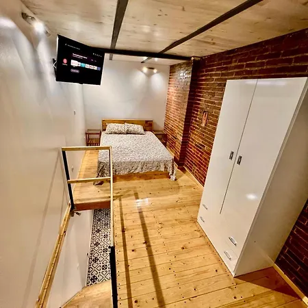 B4 Estudio Nuevo! Cocina Y Bano Privado! A 1 Calle Del Metro *