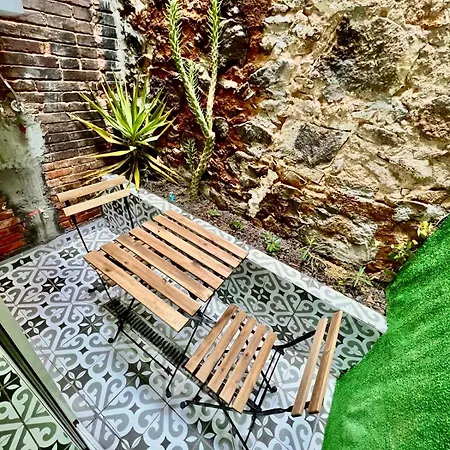 B4 Estudio Nuevo! Cocina Y Bano Privado! A 1 Calle Del Metro Appartement Barcelona